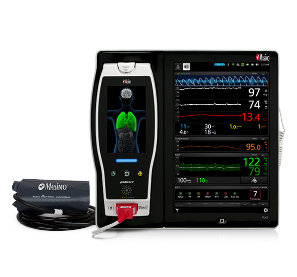 Masimo - Root® con monitorización no invasiva de la presión arterial y de la temperatura 