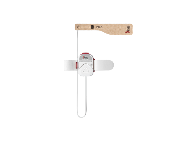Sensor de oximetría de pulso Masimo Radius PPG<sup>®</sup>.