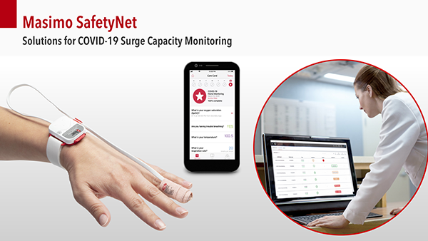YouTube thumbnail - Masimo SafetyNet™ – Remotely Care for COVID-19 Patients Using a Secure, Proven Telehealth Platform