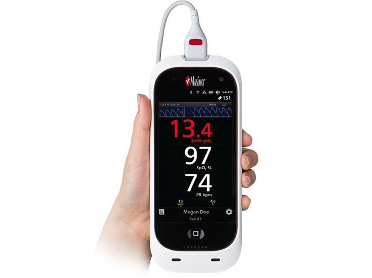 Masimo - Cooxímetro de pulso de verificación inmediata Rad-67