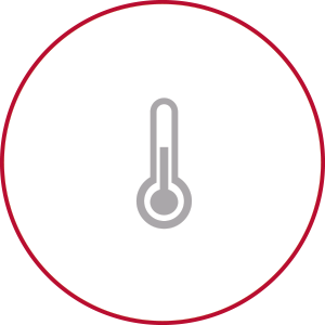 Masimo - Ilustración de termómetro gris 