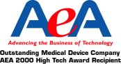 AEA 2000 High Tech Award Winner logo