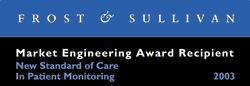 Frost & Sullivan New Standard of Care in Patient Monitoring Award