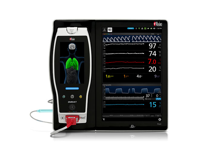 Masimo - Capnografía digital Root 5-up